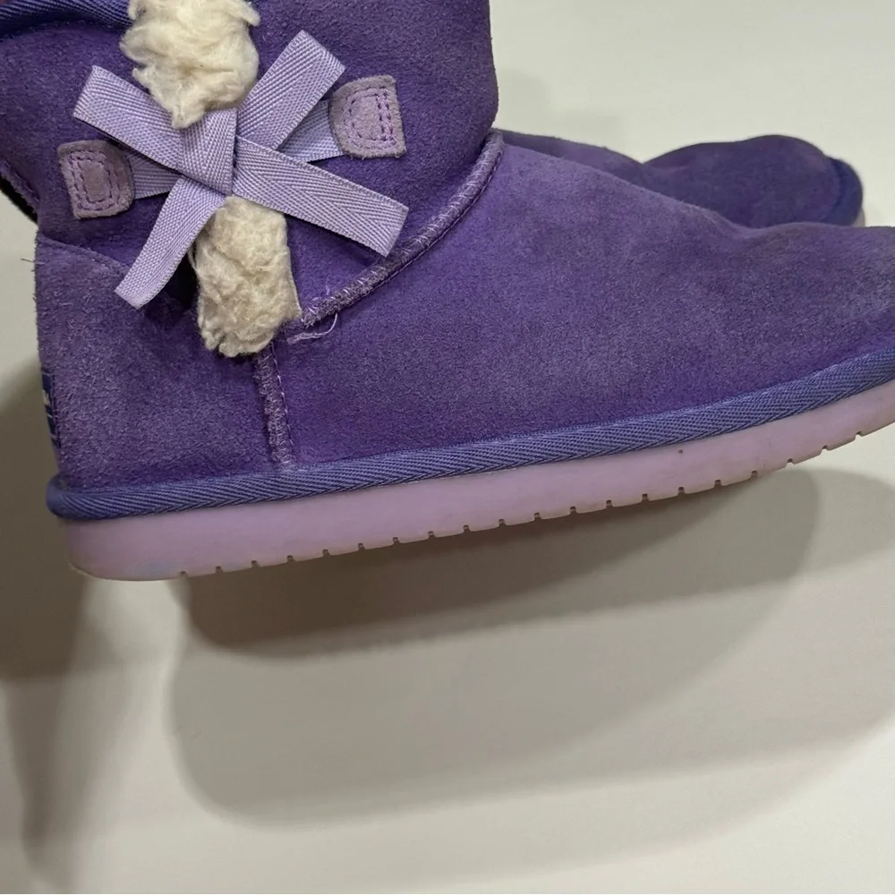 Koolaburra by UGG Purple Fur-Lined Boots